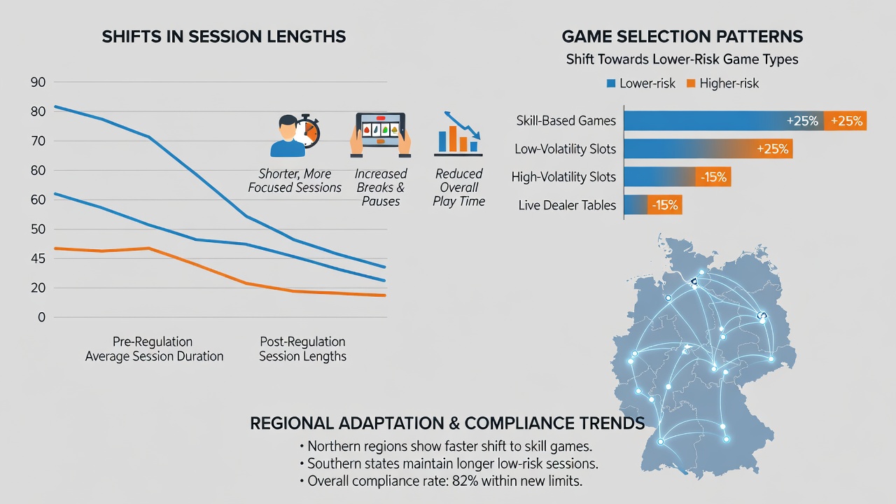 Statistiken und Diagramme zu Spielmustern auf mobilen Geräten in Deutschland