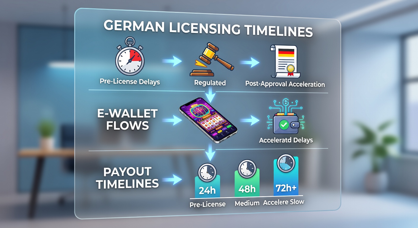 Darstellung von Auszahlungsprozessen in regulierten deutschen Online-Casinos mit Fokus auf E-Wallets und mobile Slots